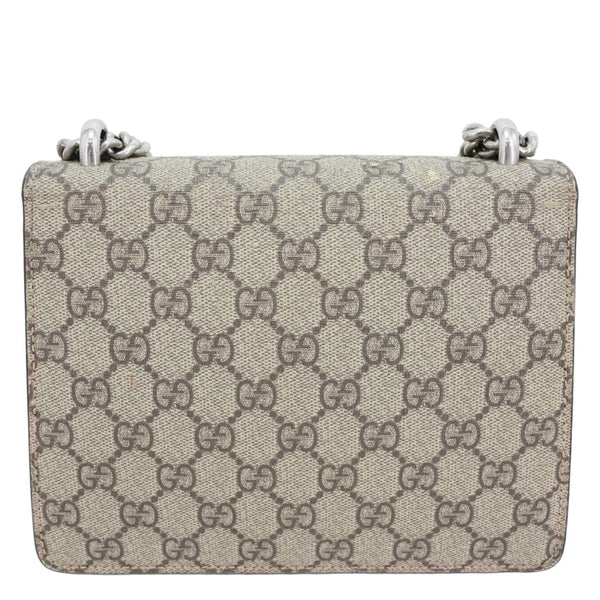 GUCCI Dionysus Mini GG Supreme Canvas Crossbody Bag Beige 421970