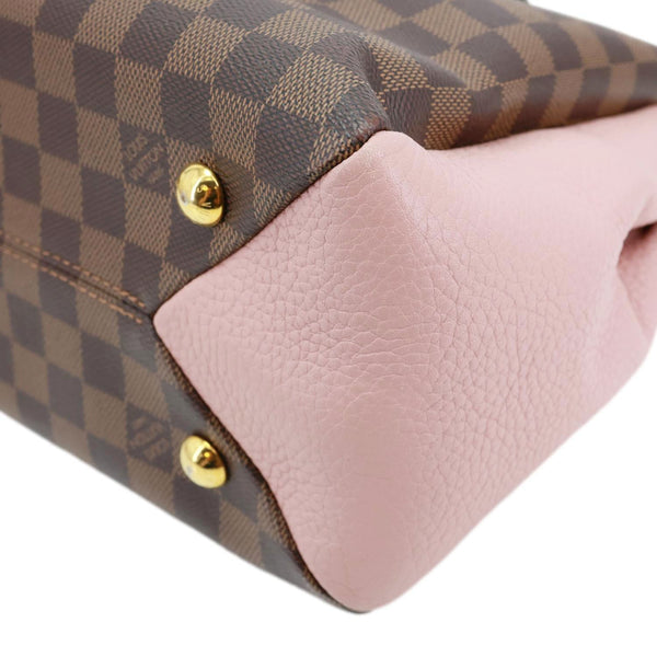 LOUIS VUITTON Brittany Damier Ebene Shoulder Bag Rose Ballerine