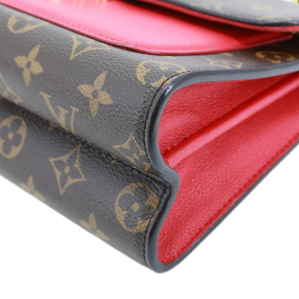 LOUIS VUITTON Victoire Monogram Canvas Shoulder Crossbody Bag Cherry
