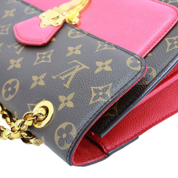 LOUIS VUITTON Victoire Monogram Canvas Shoulder Crossbody Bag Cherry