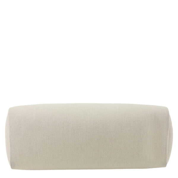 HERMES Herbag Zip Retourne 31 Toile Canvas Shoulder Bag White