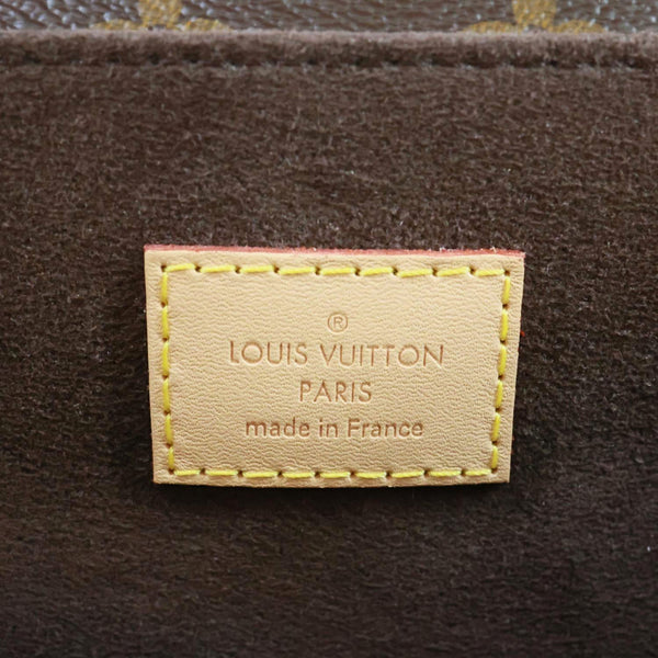 LOUIS VUITTON Metis Pochette Monogram Canvas Crossbody Bag Brown