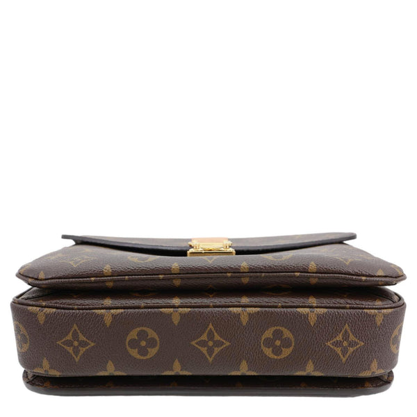LOUIS VUITTON Metis Pochette Monogram Canvas Crossbody Bag Brown