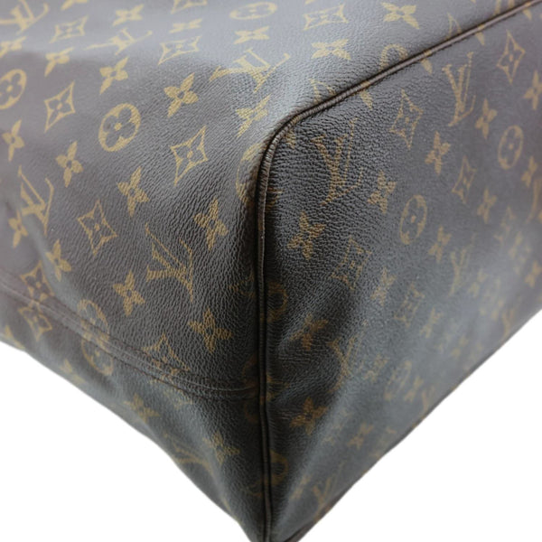 LOUIS VUITTON Neverfull GM Monogram Canvas Tote Bag Brown