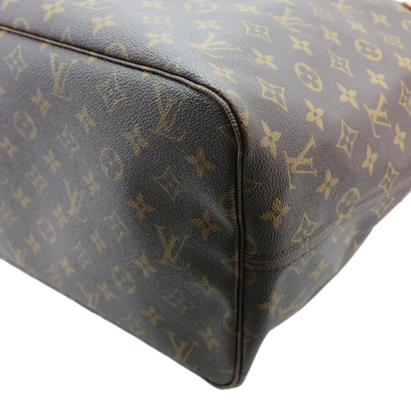 LOUIS VUITTON Neverfull GM Monogram Canvas Tote Bag Brown