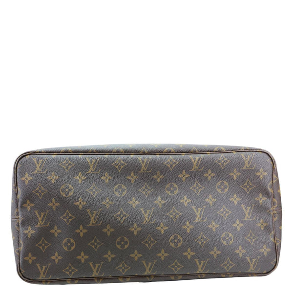 LOUIS VUITTON Neverfull GM Monogram Canvas Tote Bag Brown