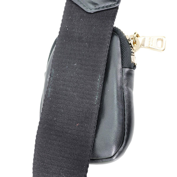 Prada System Re-edition Quilted Nappa Leather Shoulder Bag Black