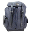 GUCCI Ophidia GG Supreme Canvas Backpack Navy Blue 598140