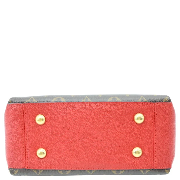 LOUIS VUITTON Surene BB Monogram Canvas Shoulder Bag Red