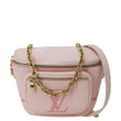 LOUIS VUITTON Mini Giant Monogram Empreinte Leather Bumbag Gradient Pink