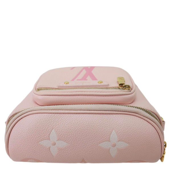 LOUIS VUITTON Mini Giant Monogram Empreinte Leather Bumbag Gradient Pink