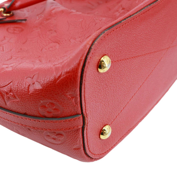 LOUIS VUITTON Mazarine Monogram Empreinte Shoulder Bag Red