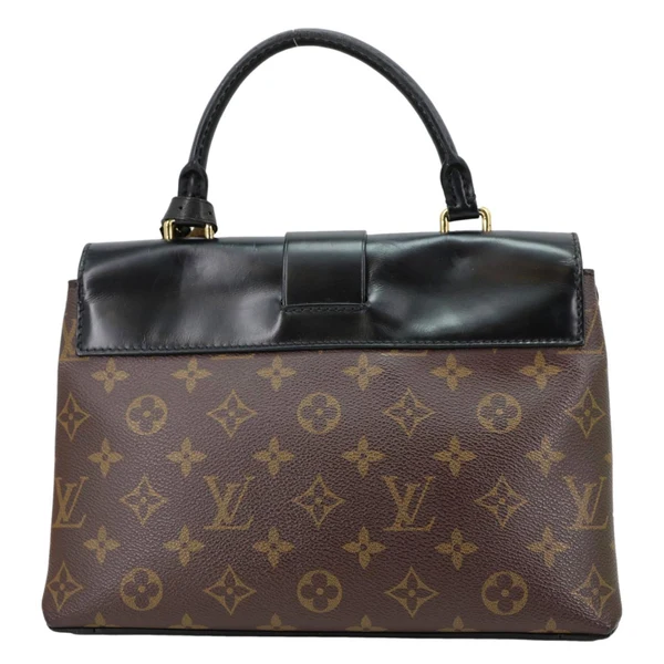 LOUIS VUITTON One Handle Flap MM Monogram Canvas Shoulder Bag Brown