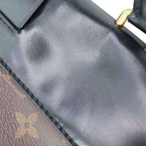 LOUIS VUITTON One Handle Flap MM Monogram Canvas Shoulder Bag Brown