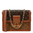 LOUIS VUITTON Dauphine MM Monogram Reverse Canvas Shoulder Bag Brown