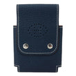 HERMES Leather Deck Of Cards  Case Navy Blue