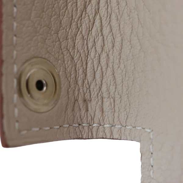 HERMES Leather Deck Of Cards & Case Navy Blue