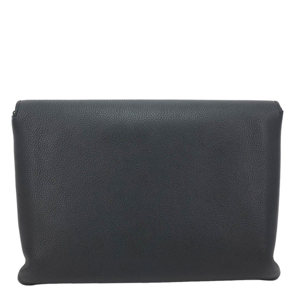 LOUIS VUITTON Mylockme Leather Chain Crossbody Bag Black