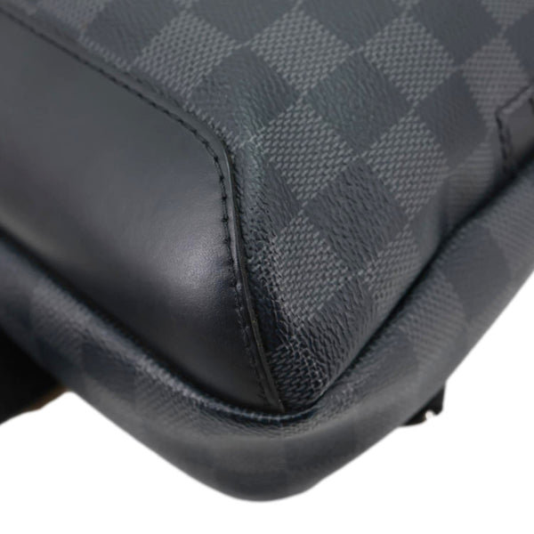 LOUIS VUITTON Avenue Sling Damier Graphite Backpack Bag Black
