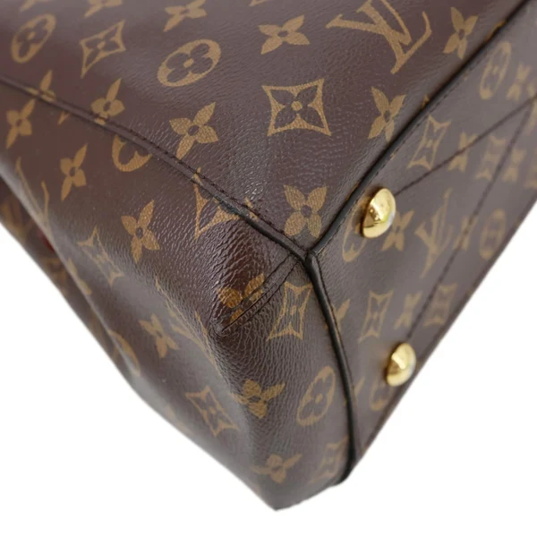 LOUIS VUITTON Montaigne MM Monogram Canvas Shoulder Bag Brown