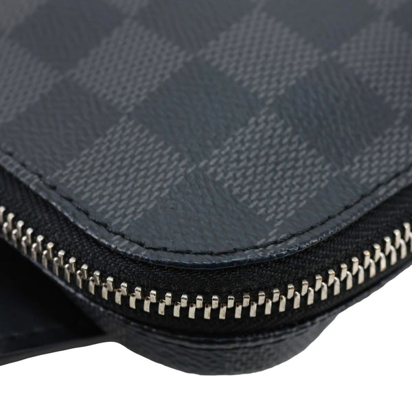 LOUIS VUITTON Avenue Sling Damier Graphite Backpack Bag Black