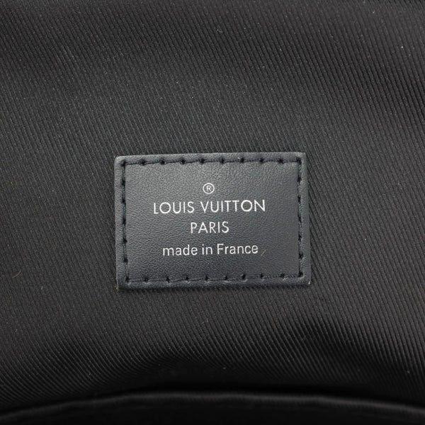 LOUIS VUITTON Avenue Sling Damier Graphite Backpack Bag Black