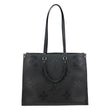 LOUIS VUITTON Onthego GM Giant Monogram Empreinte Shoulder Bag Black