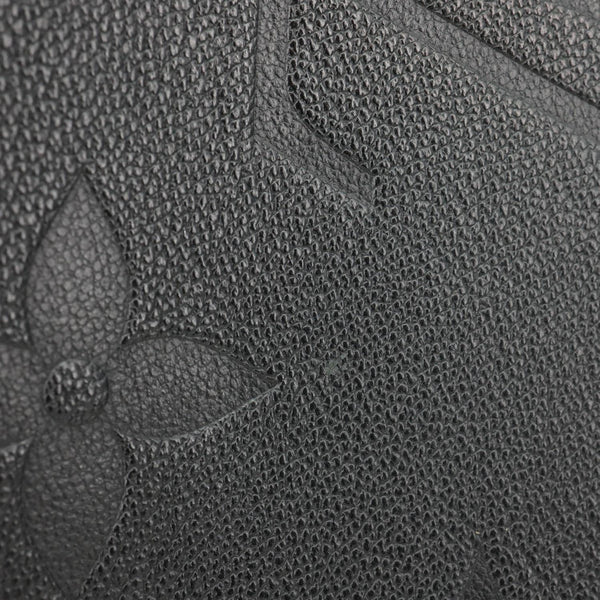 LOUIS VUITTON Onthego GM Giant Monogram Empreinte Shoulder Bag Black