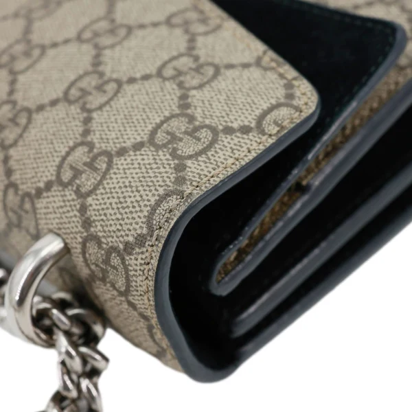 GUCCI Dionysus Small GG Supreme Canvas Shoulder Bag Beige 400249