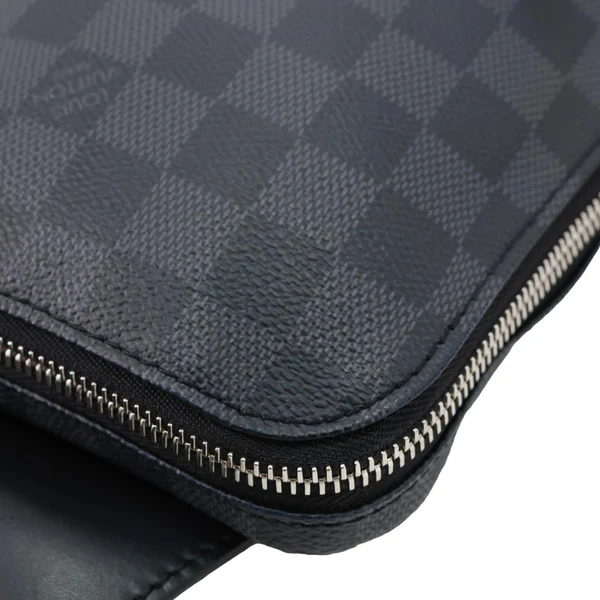 LOUIS VUITTON Avenue Sling Damier Graphite Backpack Bag Black
