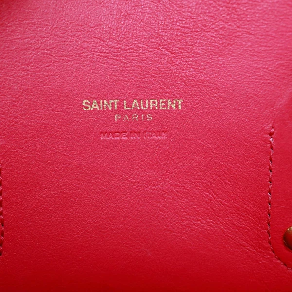 YVES SAINT LAURENT Sac De Jour Small Smooth Calfskin Leather Tote Bag Black