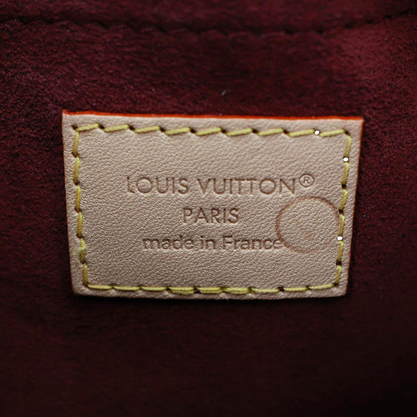 LOUIS VUITTON Sunset Monogram Coated Canvas Shoulder Bag Brown