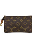 LOUIS VUITTON Monogram Canvas Accessory Pouch Brown