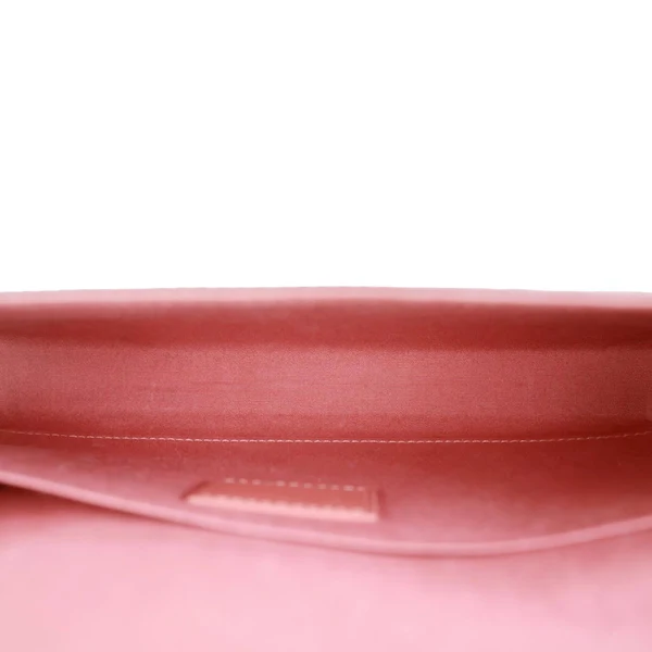LOUIS VUITTON Valentine Dog Felicie Pochette Monogram Vernis Crossbody Bag Pink