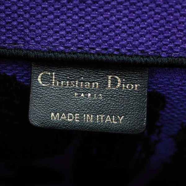 CHRISTIAN DIOR Book Miss Dior Graffiti Embroidered Canvas Tote Bag Pink