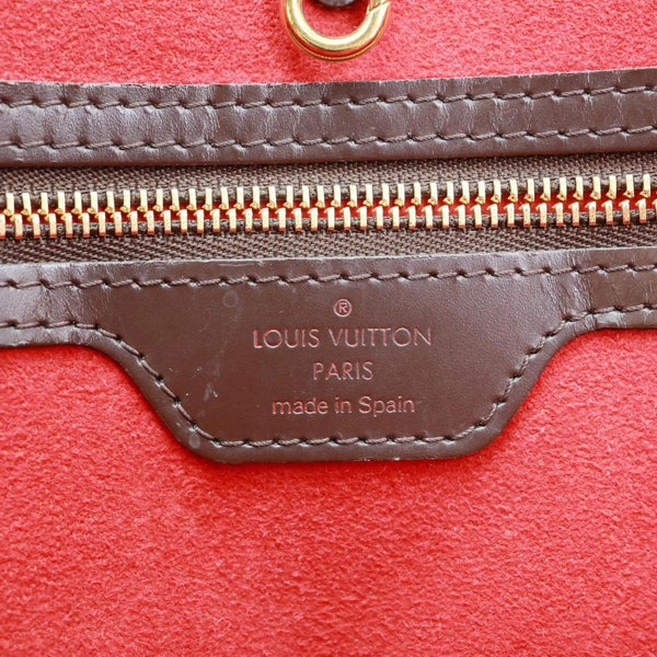 LOUIS VUITTON Hampstead PM Damier Ebene Hobo Shoulder Bag Brown