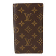 LOUIS VUITTON Monogram Canvas Long Wallet Brown