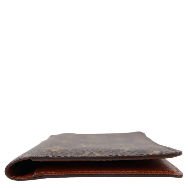 LOUIS VUITTON Monogram Canvas Long Wallet Brown