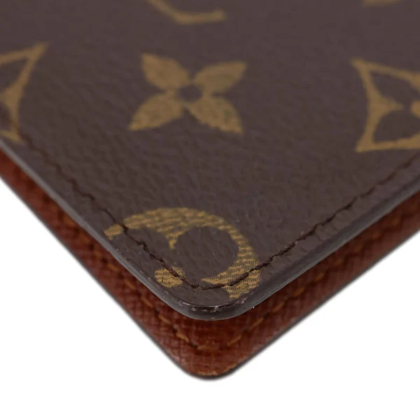LOUIS VUITTON Monogram Canvas Long Wallet Brown