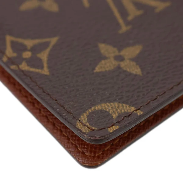LOUIS VUITTON Monogram Canvas Long Wallet Brown