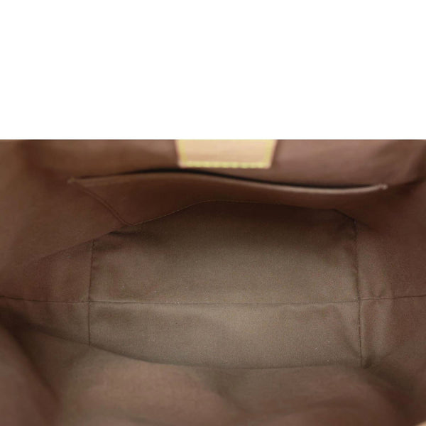 LOUIS VUITTON Montsouris PM Monogram Canvas Backpack Brown