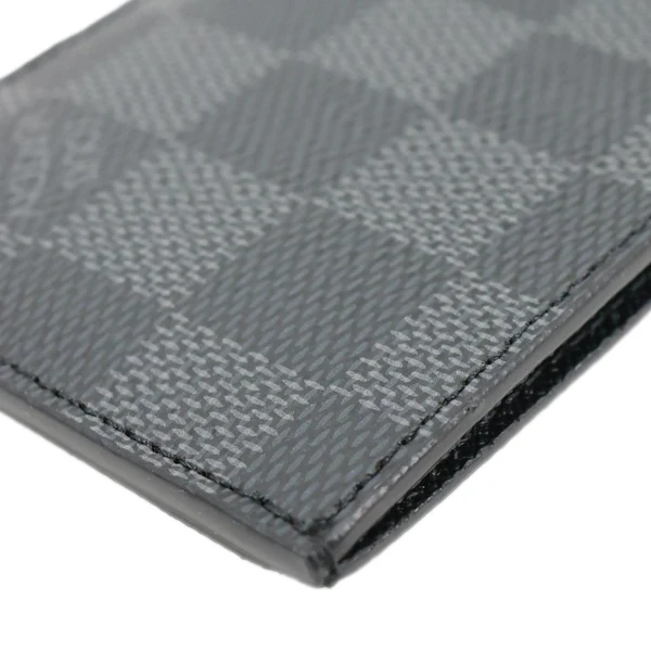 LOUIS VUITTON Neo Damier Graphite Card Holder Wallet Black