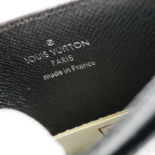 LOUIS VUITTON Neo Damier Graphite Card Holder Wallet Black