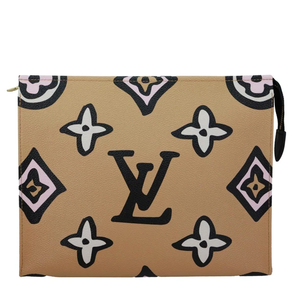 LOUIS VUITTON Wild At Heart Toiletry 26 Monogram Giant Cosmetics Pouch Multicolor