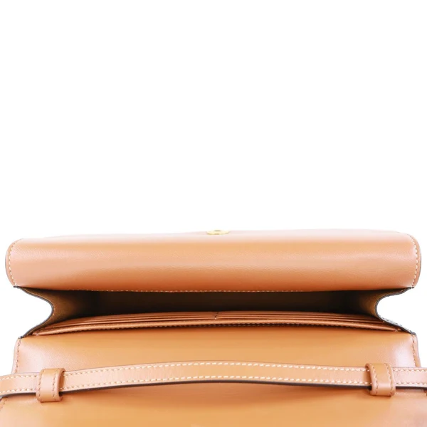 CELINE Triomphe Canvas Wallet On Strap Brown