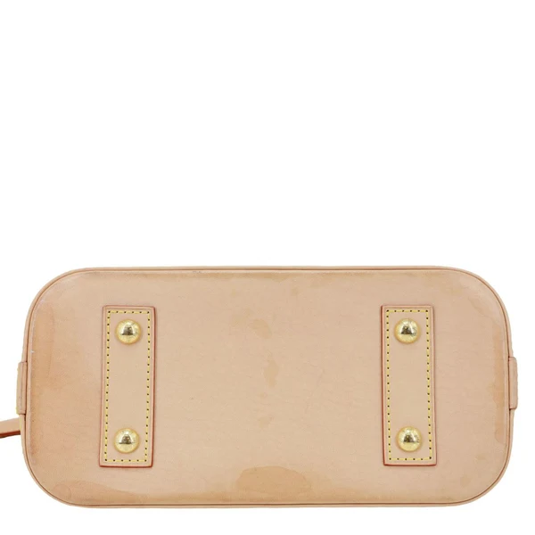 LOUIS VUITTON Alma BB Monogram Canvas Crossbody Bag Brown