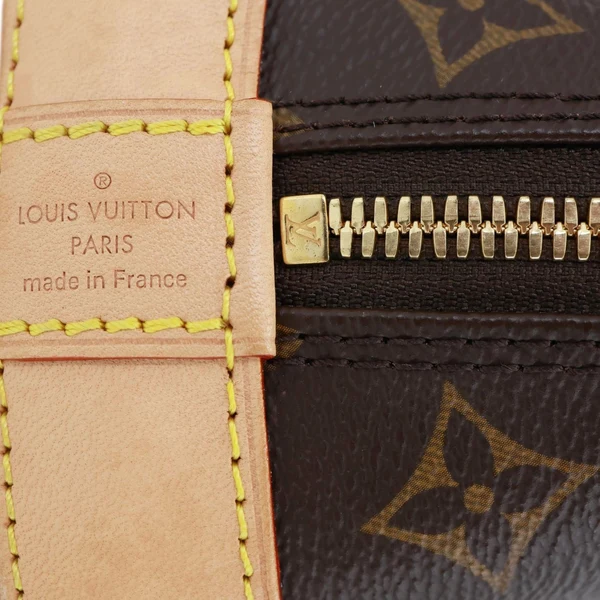 LOUIS VUITTON Alma BB Monogram Canvas Crossbody Bag Brown