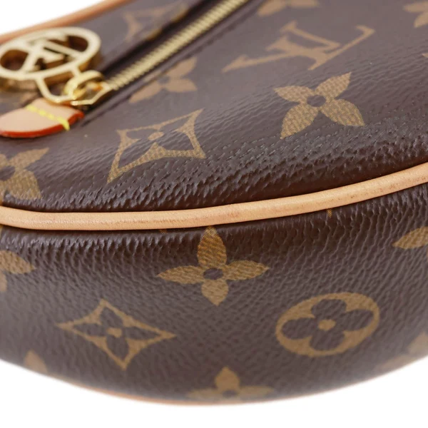 LOUIS VUITTON Loop Monogram Canvas Hobo Bag Brown