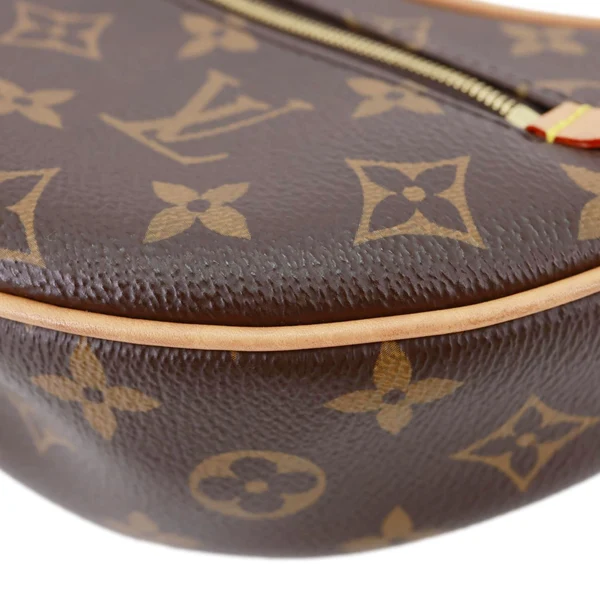 LOUIS VUITTON Loop Monogram Canvas Hobo Bag Brown