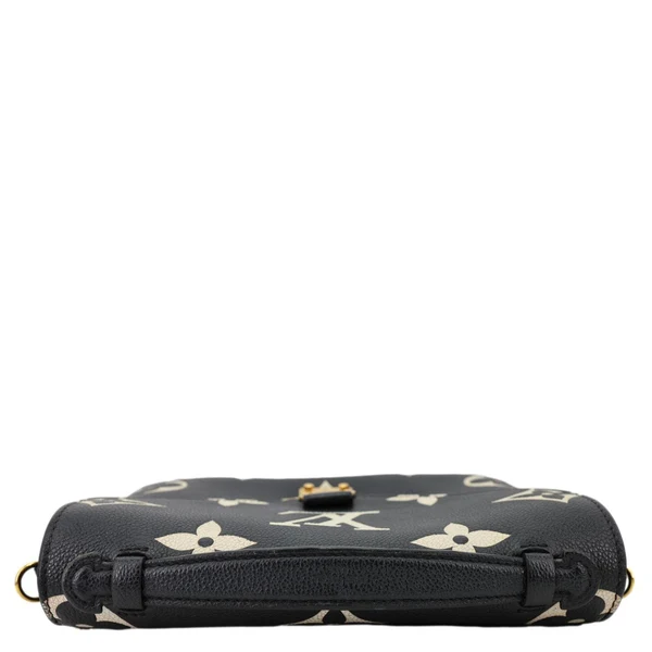 LOUIS VUITTON Metis Pochette Empreinte Leather Crossbody Bag Bicolor